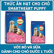 THỨC ĂN HẠT CHO CHÓ CON VỊ BÒ & SỮA - SMARTHEART PUPPY BEEF & MILK