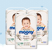 COMBO 3 BỊCH Bỉm quần Moony natural M 46