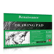 Tập giấy vẽ phác thảo, vẽ khô, màu nước A3 A4 A6 Renaissance R.205 Thái