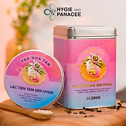 Trà Lạc Tiên Tâm Sen hòa tan Hygie 250gr giúp giảm căng thẳng ngủ ngon