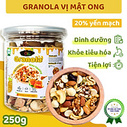 Granola Siêu Hạt OHOO hủ 250G - Mix 20% Yến Mạch