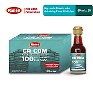 Combo 10 Nước mắm dinh dưỡng Ranee cá cơm vị truyền thống 40 độ đạm chai