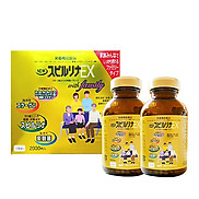 Tảo Vàng Spirulina EX Nhật Bản Hộp 2 lọ, mỗi lọ 1000 viên