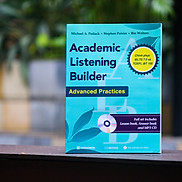 Sách - Academic Listening Builder - Advanced Practices kèm CD - trọn bộ 2