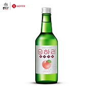 Rượu Soju Chum Churum Lotte Hàn Quốc vị Đào 12% chai 360ml