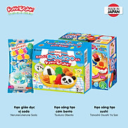 Combo 3 hộp kẹo Popin Cookin đồ chơi sáng tạo ăn được Sushi + 2 hộp kẹo tự