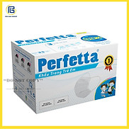 Khẩu trang y tế 3 lớp Perfetta Trẻ Em Trắng 35 Cái Hộp