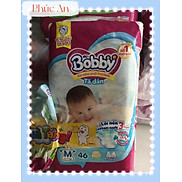 Tặng 6 miếng Tã Dán Trẻ Em Bobby Size M 46 MiếngÊm Mềm Khô Thoáng