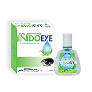 Nhỏ dưỡng mắt VidoEye 15ml- làm trơn mắt giảm mỏi mắt và ngứa mắt