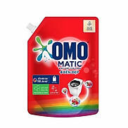 Nước giặt Omo matic cửa trên bền đẹp lựu tre túi 2kg-3495936