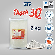 Hạt Thạch 3Q GTP Túi 2kg - Trân châu trắng giòn, thạch 3Q