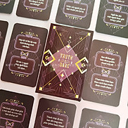 Bộ Bài Drinking Game Thách Hay Thật Truth Or Dare Thẻ Bài Board Game 50 Lá