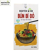 Bún rau củ Nguyên Minh 300gr, nhiều lựa chọn bún chùm ngây khoai lang mè