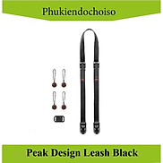 Dây máy ảnh PeakDeasign Leash Black, Màu đen - Hàng Chính Hãng