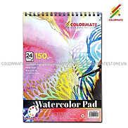 Giấy vẽ Colormate Watercolor Pad A4 định lượng 150GMS