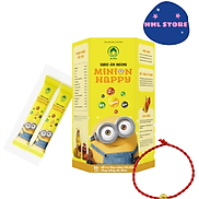 Tặng 5 gói lẻ Combo 2 Hộp Siro ăn ngon MINION HAPPY  Hộp 30 GÓI Tặng Vòng