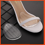 Lót giày silicon gợn sóng trong suốt dính chống trượt cao cấp 21645