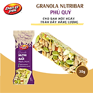 Thanh Granola Phú Quý 30g Granola Nutri Bar Fruit & Nuts Dan D Pak