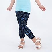 Quần Legging Bé Gái In Hình Nghêu Sò Ốc Ugether Ukid156