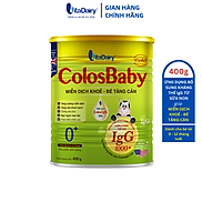 Sữa bột Colosbaby Gold 0+ 400g giúp tăng cường miễn dịch, tăng cân khỏe