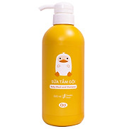 Sữa Tắm Gội AGI 500ml - Hương Phấn Baby