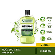 Nước Súc Miệng Trà Xanh Listerine Natural Green Tea 750ml