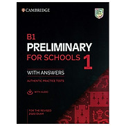 B1 Preliminary For Schools 1 For The Revised 2020 Exam Student s Book With