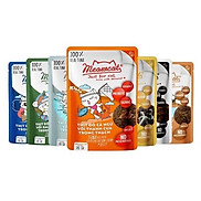 Thùng Pate Mèo Meowcat Mix Vị 12-24 -48 gói - Gói 70G