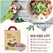 Nui gạo lứt Hoa Sữa Foods hộp 500g - nui ăn kiêng, giảm cân, thực dưỡng