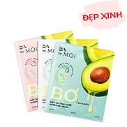 Combo 2 hộp Mặt nạ GẠO tinh khiết M.O.I RICE HYDROGEL MASKS