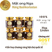 Mật ong rừng nguyên chất BASHKIR HONEY cao cấp từ Nga - 6 Lọ