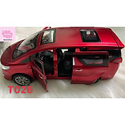 Xe mô hình 1 32 Xe ô tô Toyota Alphard Luxury hãng Jlaye Model có đèn