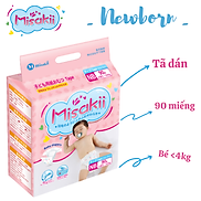 Tã Bỉm Dán Misakii Công Nghệ Nhật Chính Hãng Đủ Size NB90 S82 M64 L54