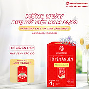 Tổ Yến Ăn Liền Hạt Sen Táo Đỏ 12g Yến Sào Nha Trang