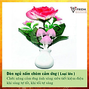 Đèn ngủ cảm ứng Nấm chùm