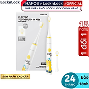 Bàn chải đánh răng điện cho bé Lock&Lock ENR226WHT 1.5W - Hàng chính hãng