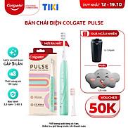 Bàn chải điện Colgate PULSE công nghệ sóng âm, sạch mảng bám gấp 5 lần