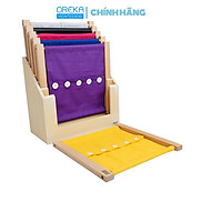 Bộ giáo cụ Oreka Montessori 6 Khung vải và Khay - 022P021