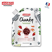 Chunky Dâu Andros - Nguyên liệu pha chế - Mứt trái cây - Túi 1kg