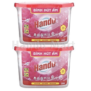 Combo 2 Hộp Hút Ẩm HANDO Khử Mùi Nấm Mốc Hương Hoa Hồng 450ml