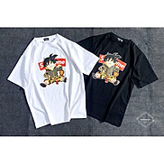 Áo Thun Cotton Nam Nữ Supreme X Songoku Unisex