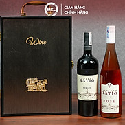 Combo 1 Rượu vang hồng SAN V Geiser Tatio và 1 Rượu vang đỏ SAN V Geiser