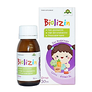 Kẽm BIOLIZIN-Kích thích trẻ ăn ngon miệng-Hỗ trợ điều trị tiêu chảy