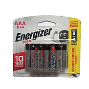 Combo siêu tiết kiệm ENERGIZER Pin AA, AAA Max E91 1,5V Mua 8 Tặng 4