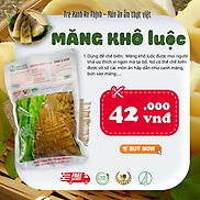 Măng Khô Luộc Măng Tre Tự Nhiên Thơm Ngon Tre Xanh An Thịnh