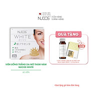 Viên uống trắng da giảm nám chống nắng Nucos White 60 viên