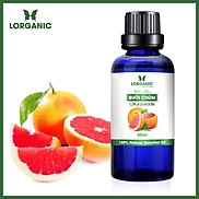 Tinh dầu bưởi chùm Citrus paradisi Lorganic 50ml Hương thơm ngọt ngào