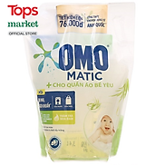 Nước Giặt OMO Matic Dịu Nhẹ Cho Em Bé Túi 3.6KG