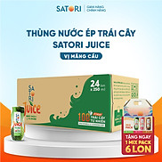 Thùng nước ép trái cây Satori Juice Vị mãng cầu 250ml