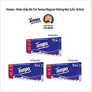 Tempo - Khăn Giấy bỏ túi Neutral không mùi Loại Lốc 10 gói